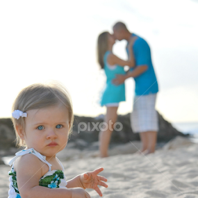 Mommy and daddy are kissing!!! by Marissa Frederick - People Family