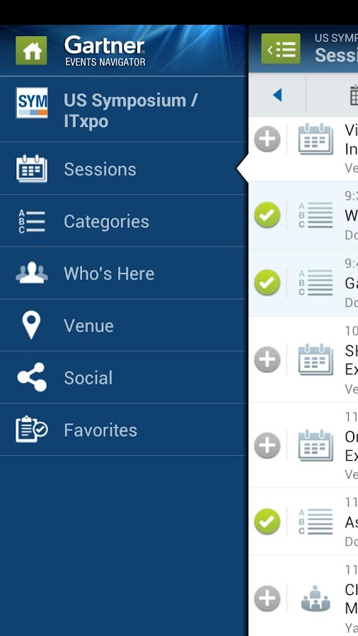 Gartner Events Navigator Android Apps on Google Play