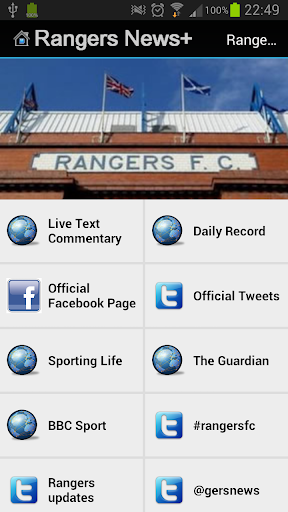 【免費運動App】Rangers FC News+-APP點子