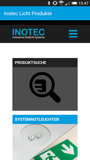 Inotec Produkte-App