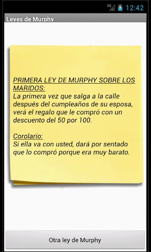 Leyes de Murphy