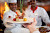 A lobster tail entrée prepared at Chef's Table during a Carnival cruise.