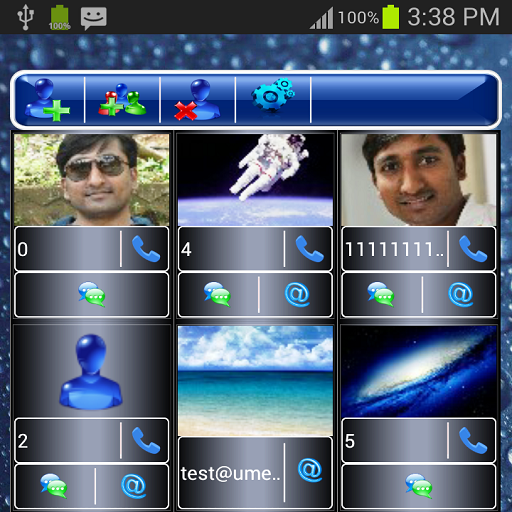 Favorite Contacts Widget Trial