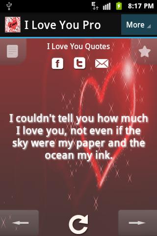 I Love You Quotes Pro