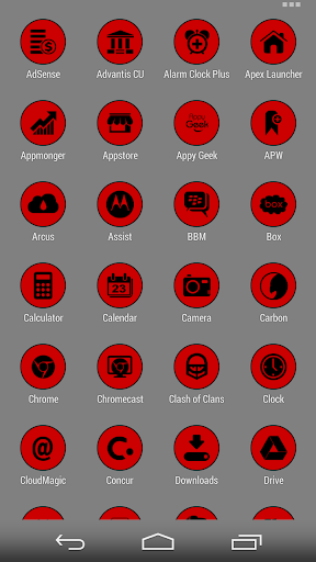 免費下載個人化APP|VM5 Red Icon Set app開箱文|APP開箱王