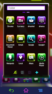 Next Launcher Aurora 3D Theme - screenshot thumbnail