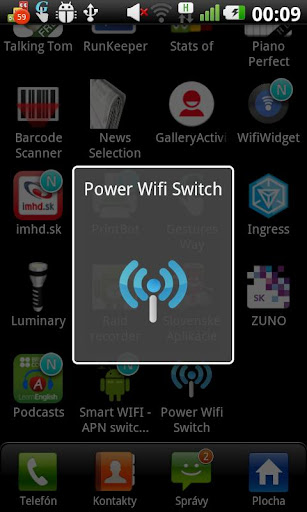 Wifi switch on power