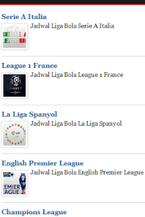 Jadwal TV Liga Bola Lengkap Screenshots 8