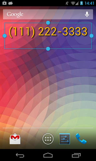 【免費工具App】My Phone Number Widget-APP點子