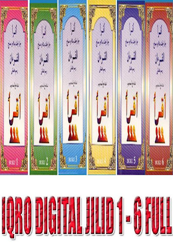 IQRO DIGITAL JILID 1 - 6 FULL