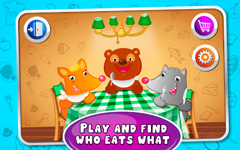 Feed the Pets - kids game