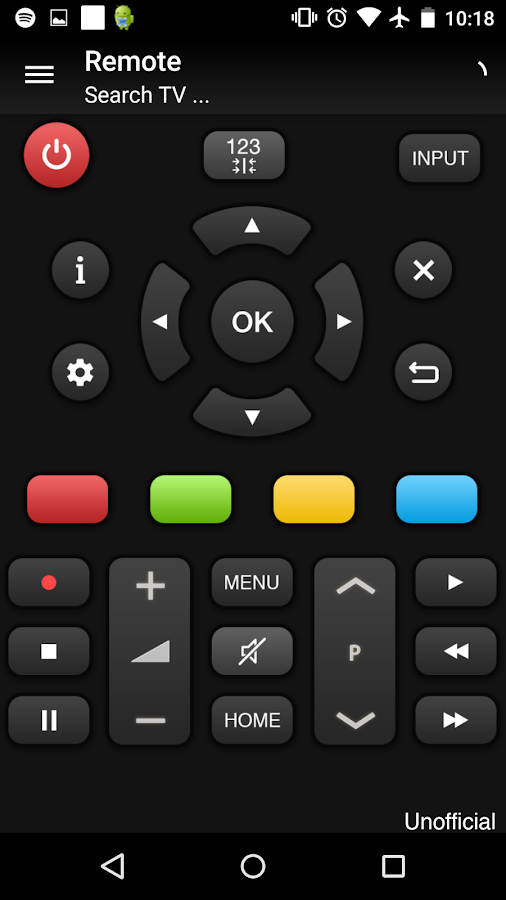 Remote for Panasonic TV — приложение на Android