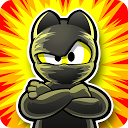 Ninja Hero Cats mobile app icon