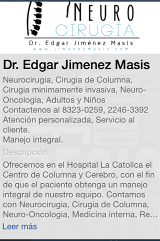 Dr. Edgar Jimenez Masis