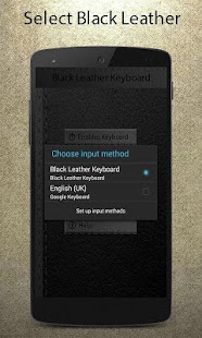 How to download BlackLeather My Photo Keyboard patch 1.0 apk for laptop