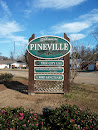 Pineville Welcome Sign Borad