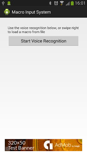 Bluetooth Macro Voice input