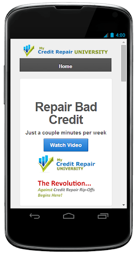Repair Bad Credit Debt Relief
