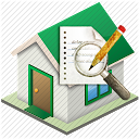 Building inspection report mobile app icon