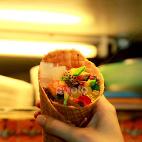 waffle cone by Drianz Chen - Food & Drink Candy & Dessert