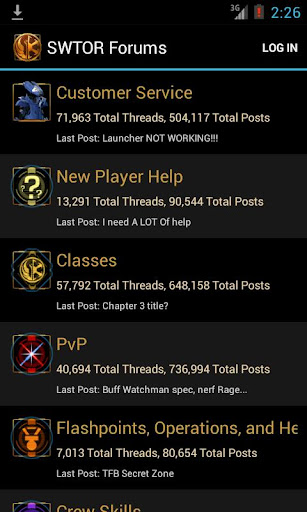 【免費娛樂App】SWTOR Forums-APP點子