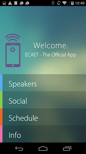 ECAET The Official App