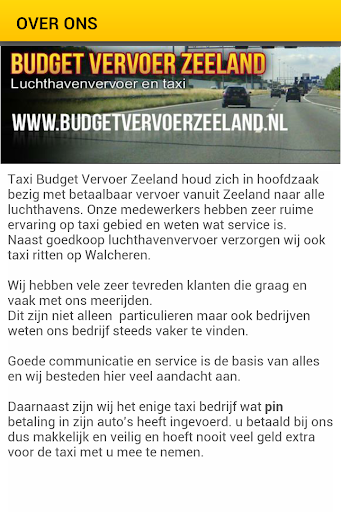 免費下載交通運輸APP|Taxi Budget Vervoer Zeeland app開箱文|APP開箱王