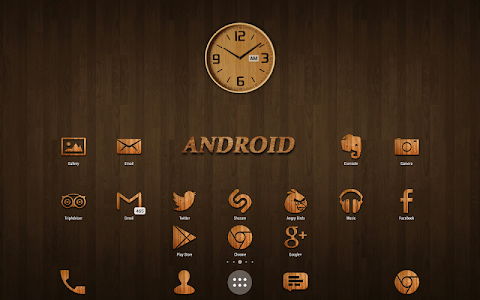 Screenshot WoodRustic Icon Pack v1.0