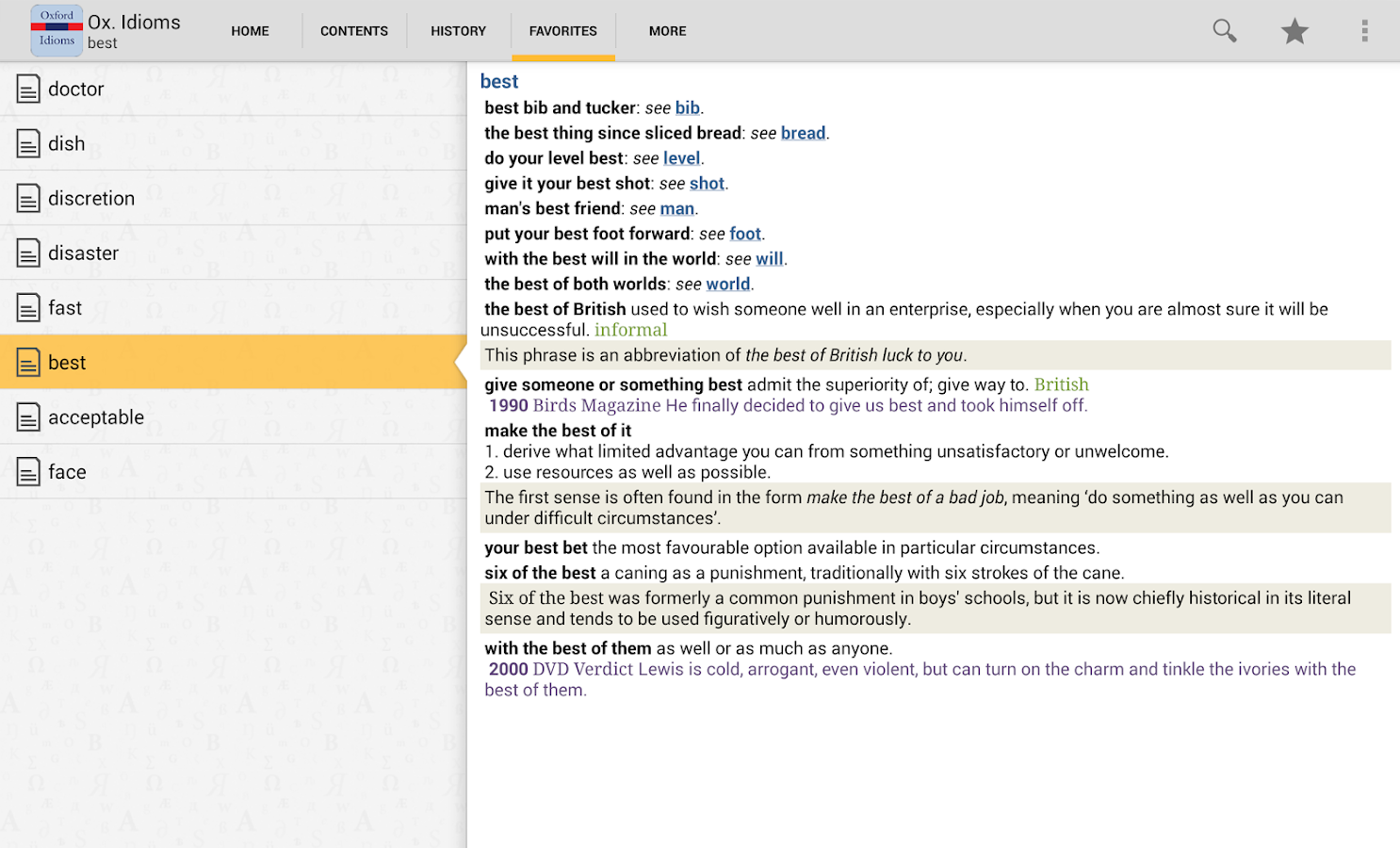Oxford Dictionary of Idioms TR Android Apps on Google Play