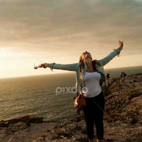 freedom by Aurora Villegas - People Portraits of Women