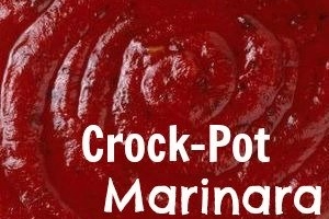 Crock-Pot Marinara Sauce Recipe