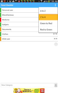Travel Checklist Screenshots 3
