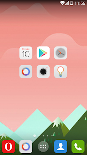 Flaticons Apex Nova ADW Theme