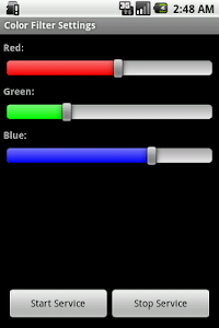 Color Filter Service screenshot 0