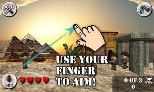 Android application Angry World War 2 screenshort