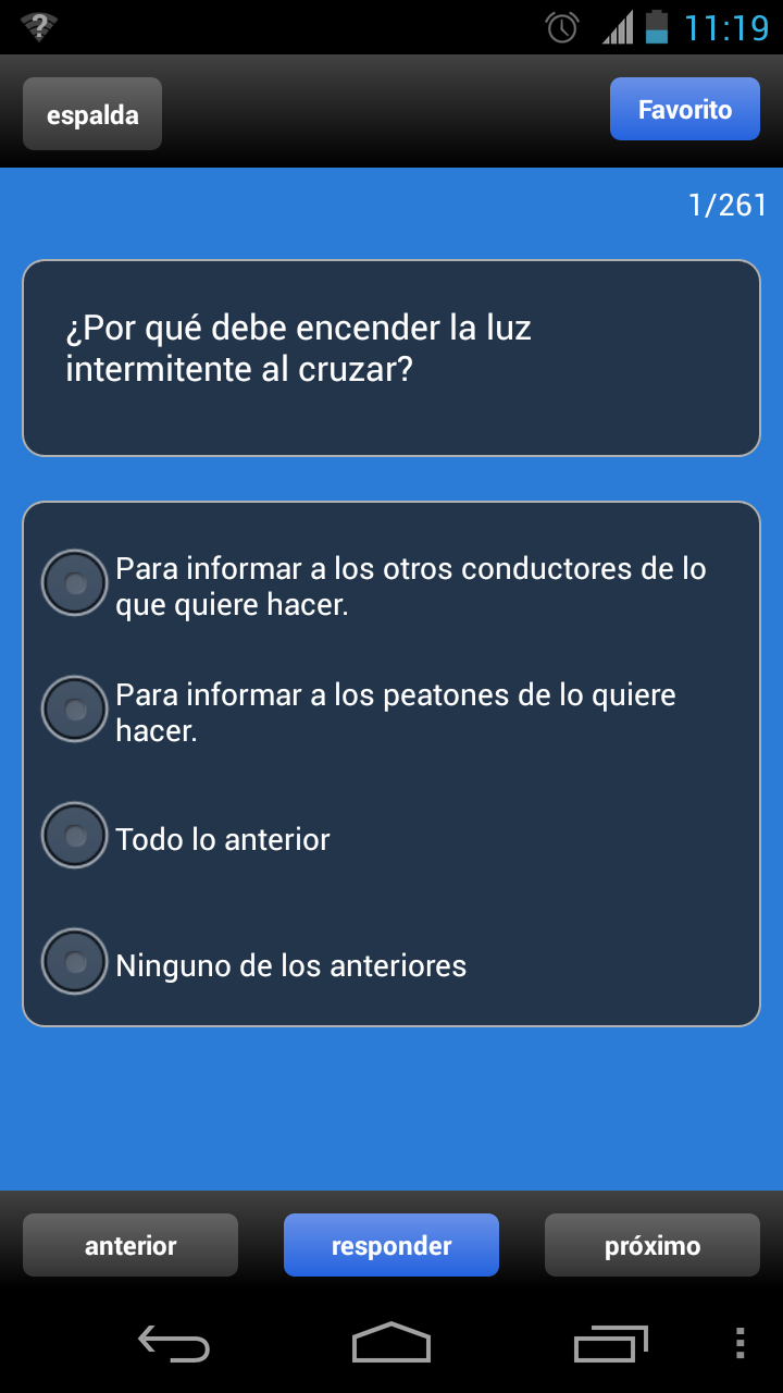 Android application US DMV Driving Tests screenshort