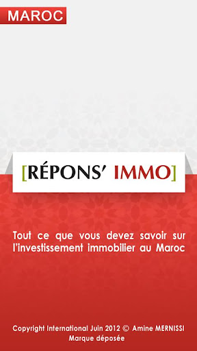 【免費書籍App】REPONS' IMMO ®-APP點子