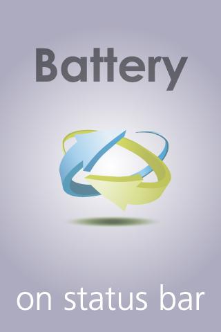 Battery on Status Bar