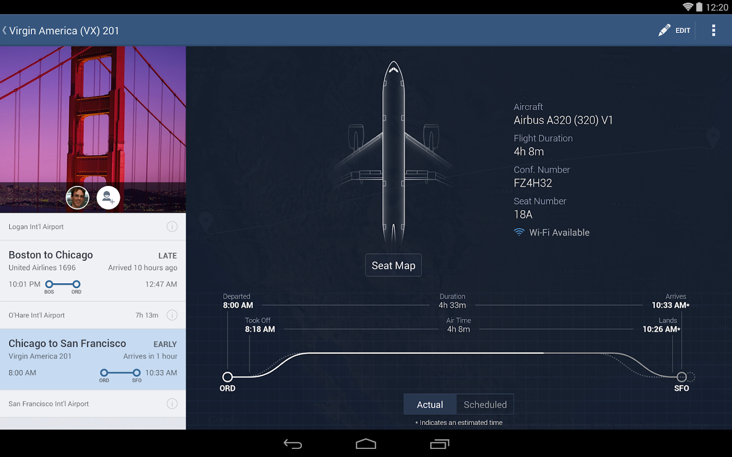 FlightTrack 5 - screenshot