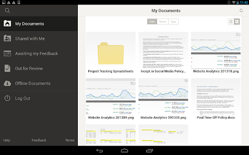  Amazon WorkDocs – Vignette de la capture d'écran  