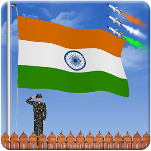 Flag Of India HD LWP 1.0