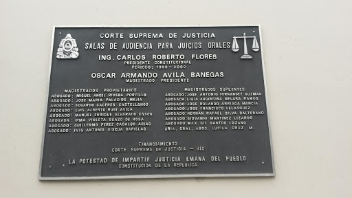 Placa Corte Suprema