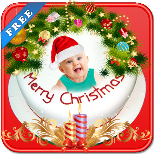 Christmas photo cake Frames HD LOGO-APP點子