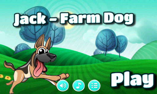 Hopping Farm Dog