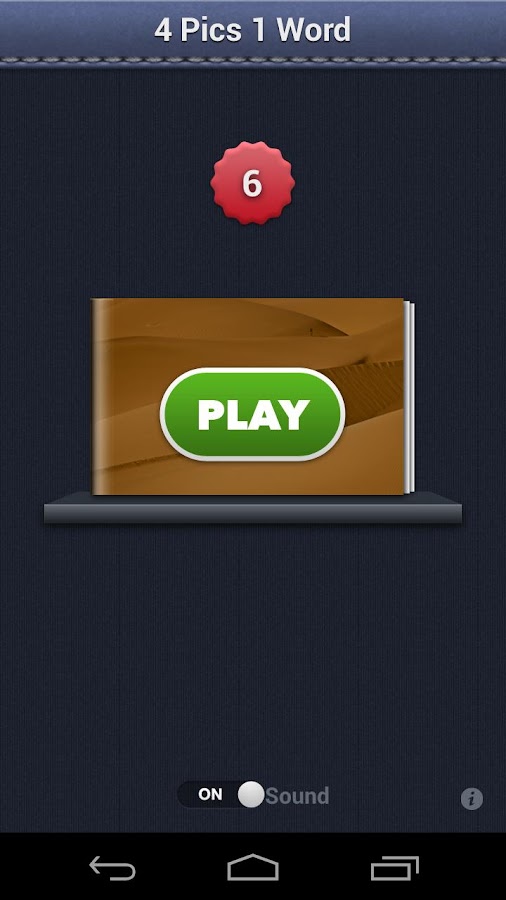 4 Pics 1 Word Android