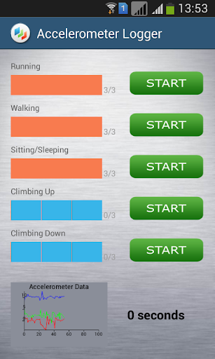 【免費健康App】Accelerometer Logger-APP點子