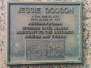 Jessie Dodson Plaque