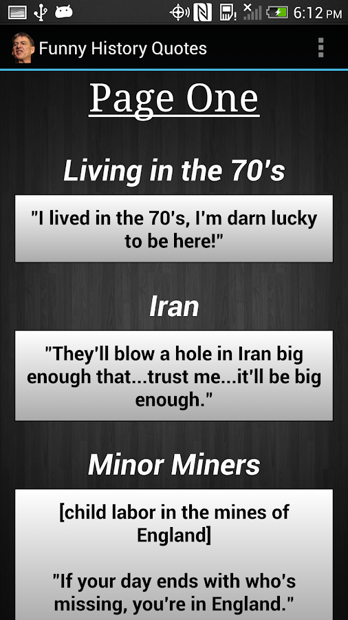  Funny  History  Quotes  Android Apps on Google Play