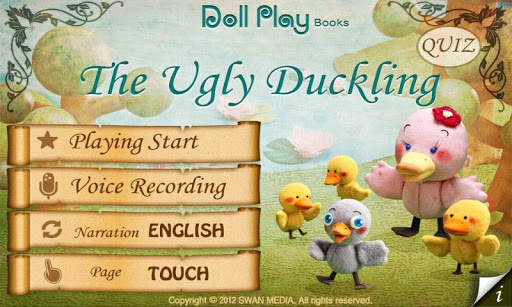 Doll Play books Ugly Duckling