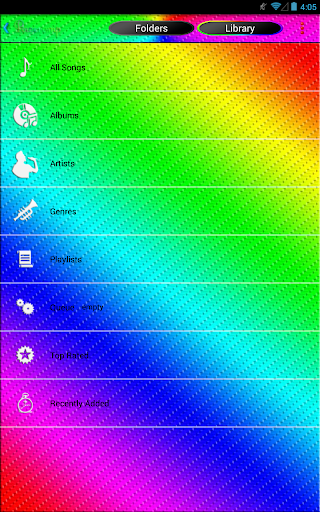 免費下載個人化APP|Poweramp Skin Rainbow app開箱文|APP開箱王